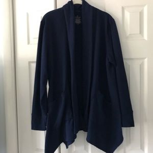 Cuddl Duds Navy Cardigan XL